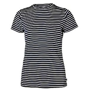 HELLY HANSEN MERINO GRAPHIC T, Navy Stripe, Small